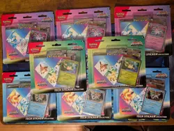 Pokemon Prismatic Evolutions (33 Packs) 1 ETB and 8 Sticker Collections. - Image 1