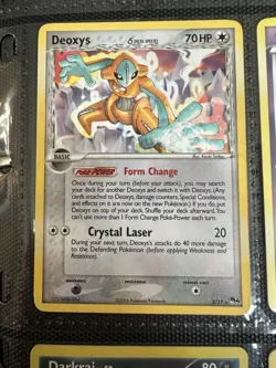 Deoxys 2/17 Pop Series 4 Pokemon Card Rare Holo, Moderately Played - Image 1