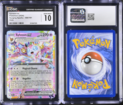 2024 Pokemon English Sylveon ex 086/191 Surging Sparks - SSP EN Holo CGC 10 - Image 1