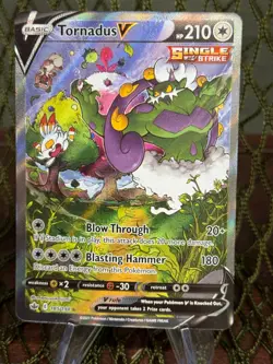 TORNADUS V *SIR* ~ 185/198 ~ Pokemon TCG: Chilling Reign - Image 1