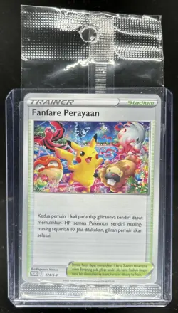 2020 Pokemon Indonesian Fanfare Perayaan Promo #374/S-P - Image 1