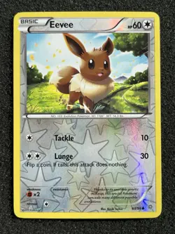 EEVEE Pokemon 63/98 Ancient Origins Reverse Holo LP - Image 1