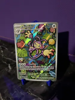 Ambipom 107/094 Pokemon Phantasmal Flames - Image 1