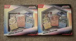 Pokemon TCG SV8.5 Prismatic Evolutions Poster Collection - Lot of 2 new/sealed - Image 1