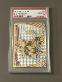 Pokemon TCG: Pyroar BREAK 24/114 XY - Steam Siege Holo PSA 10 - Image 1