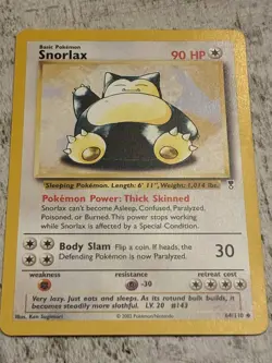 Pokemon TCG Snorlax 64/110 Legendary Collection LP - Image 1