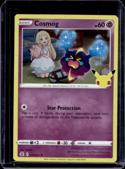 2021 Pokemon SWSH Celebrations Cosmog #013/025 - Image 1