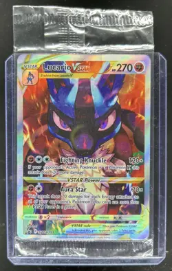 2019-2023 Pokemon SWSH Black Star Promos Lucario VST #SWSH291 - Image 1