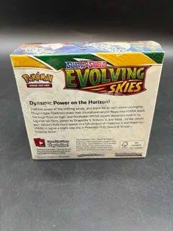 Pokemon Evolving Skies Booster Box SEALED w/ Plastic Case MINT Sword & Shield #2 - Image 4