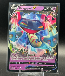 Pokemon TCG Dragapult V 092/192 Swsh02: Rebel Clash Holo - Image 1