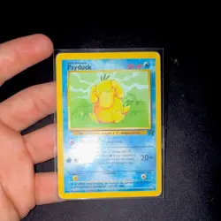 Pokemon Psyduck Common Team Rocket 6 5/82 Regular 50 HP Unlimited - Image 1