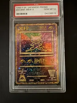 1999 Pokemon Japanese Promo Ancient Mew II - PSA 10 - Image 1