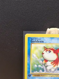 Pokemon TCG 1999 WOTC Jungle 1st Edition Goldeen 53/64 - Near Mint - Image 3