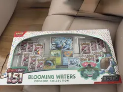 Pokemon TCG Blooming Waters Premium Collection Scarlet & Violet 151 Sealed - Image 1