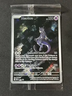 2023 Pokemon Mewtwo SVP EN 052 Black Star Promo Sealed - Image 1