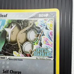 Pokemon Nuzleaf 39/100 Holo - Stamped 2006 Crystal Guardians-LP - Image 4