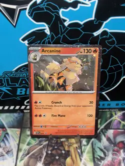 Pokemon TCG Arcanine SVP Black Star Promos SVP011 Holo Promo Cosmos Holo Rare... - Image 1