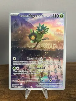 Pokemon Teal Mask Ogerpon Promo - Twilight Masquerade - Image 1