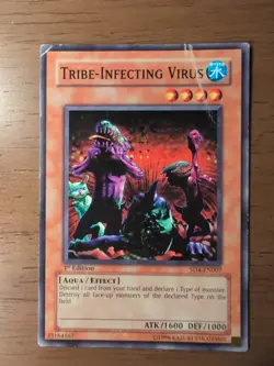 SD4-EN007 Tribe-Infecting Virus Common 1st Edition hP YuGiOh - Image 2