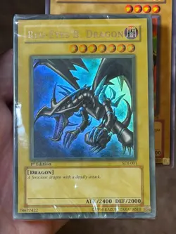 Starter Deck Joey Red-Eyes B. Dragon SDJ-001 FADED! SEALED 1st Edition Yugioh - Image 2
