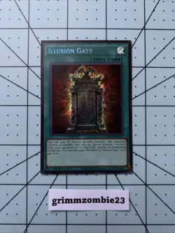 Yugioh Illusion Gate Maze Of Muertos Secret Rare MZMU-EN023 1st Edition NM - Image 1