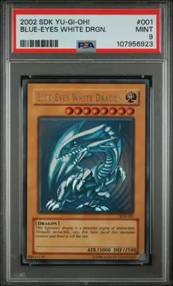PSA 9 Blue-Eyes White Dragon SDK-001 Starter Deck: Kaiba Unlimited - Image 1