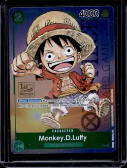 2023 One Piece 1st Anniversary Tournament Monkey D Luffy Promo #P-037 - Image 1