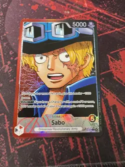 One Piece - Sabo - OP13-004 - Leader Parallel Alternate Art - Image 1