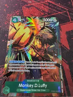 Monkey.D.Luffy PRB02-005 Foil (Alternate Art) Premium Booster - The Best Vol.2 - Image 1