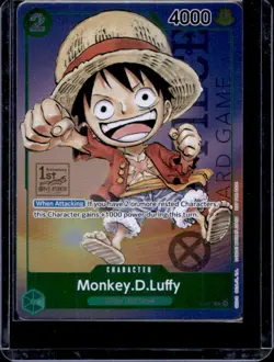 2023 One Piece 1st Anniversary Tournament Monkey D Luffy Promo #P-037 - Image 1