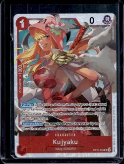 2025 One Piece A Fist of Divine Speed Kujyaku Super Rare #OP11-004 - Image 1