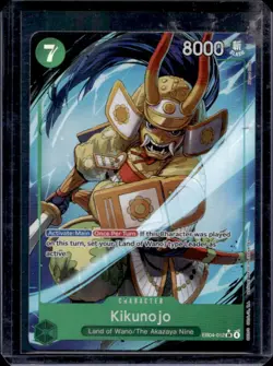 One Piece The Azure Sea's Seven Kikunojo Super Rare Alternate Art #EB04-012 - Image 1