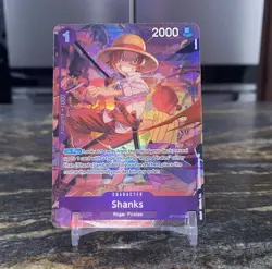 One Piece - Shanks (Alt Art) OP13-065 R - Carrying on His Will English NM - Image 1