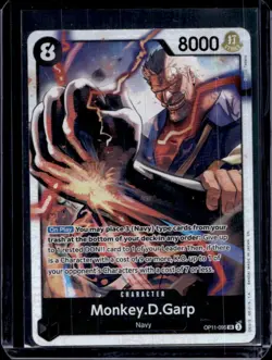 2025 One Piece Monkey.D.Garp Super Rare Alternative Art #OP11-095 - Image 1