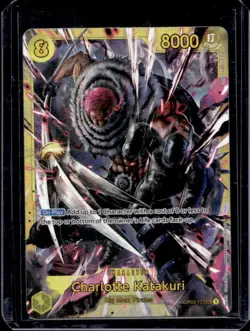 2024 One Piece The Best Charlotte Katakuri Secret Rare #OP03-123 - Image 1