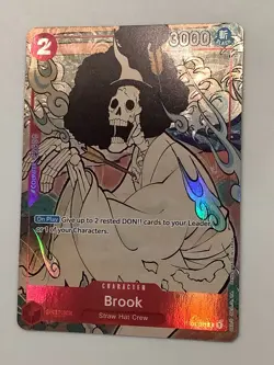 Brook (English Version 1st Anniversary Set) ST01-011 One Piece Promotion - Image 3