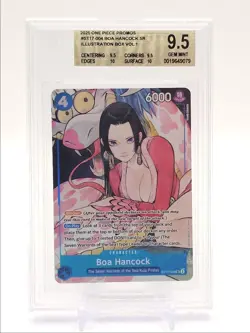 BOA HANCOCK 2025 ONE PIECE PROMOS ILLUSTRATION VOL. 1 B ST17-004 BGS 9.5 Q1404 - Image 1