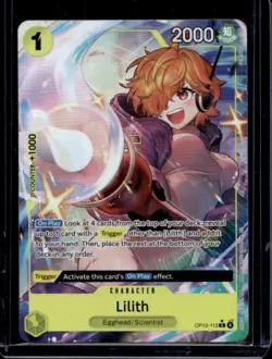 2025 One Piece Carrying On His Will Lilith Rare #OP13-113 - Image 1