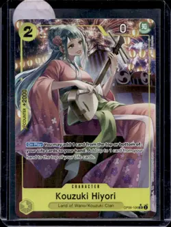 2024 One Piece The Best Kouzuki Hiyori Super Rare #OP06-106 - Image 1