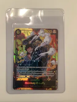 One Piece Monkey.D.Luffy (118) Alternate Art Parallel) OP10-118 Royal Blood Foil - Image 3