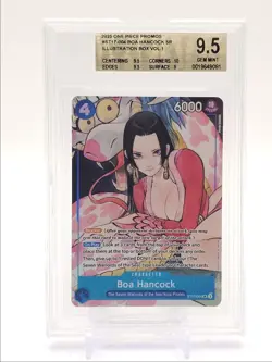 BOA HANCOCK 2025 ONE PIECE PROMOS ILLUSTRATION VOL. 1 A ST17-004 BGS 9.5 Q1404 - Image 1