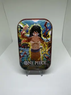 One Piece OP-10 Tin Pack Set Vol 1 Sealed 2 Packs + DON Monkey.D.Luffy - Image 1