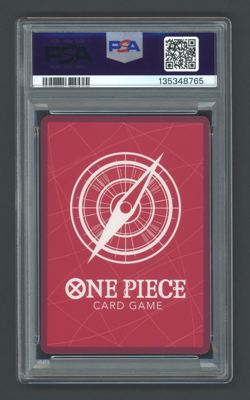 2025 One Piece SHANKS #OP09-001 PSA Magazine EXCLUSIVE PSA 8 - Image 2
