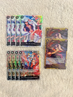 Ms All Sunday One Piece English OP14-084 SE ALT Azure Sea’s Seven LOT 15x Gecko - Image 3