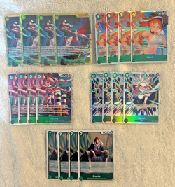 Nami OP14-031 (SR) The Azure Sea’s Seven One Piece English SR - LOT 20X GREEN - Image 1