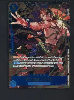 #1 2025 One Piece EN 3rd Anniversary 3 Brothers Winner #053 Portgas D. Ace - Image 1