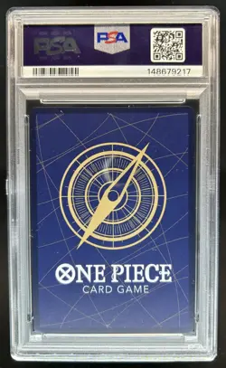 2025 One Piece Bandai Card Games Fest Monkey D Luffy #OP07-073 PSA 10 - Image 2