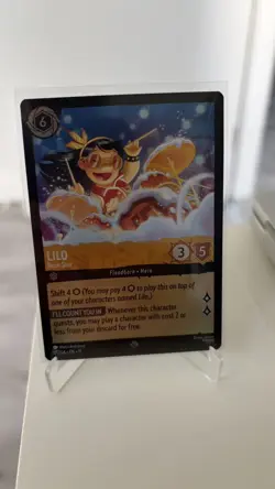 Lilo - Rock Star 17/204 Cold Foil Super Rare Disney Lorcana Winterspell - Image 1