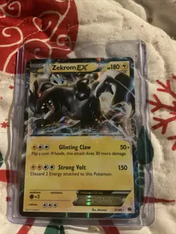 Pokemon TCG Zekrom EX Holo Card 51/99 Next Destinities - Image 1