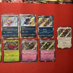 Pokemon Paldean Fates Card Lot (11 Cards) Shiny Rare - Image 3